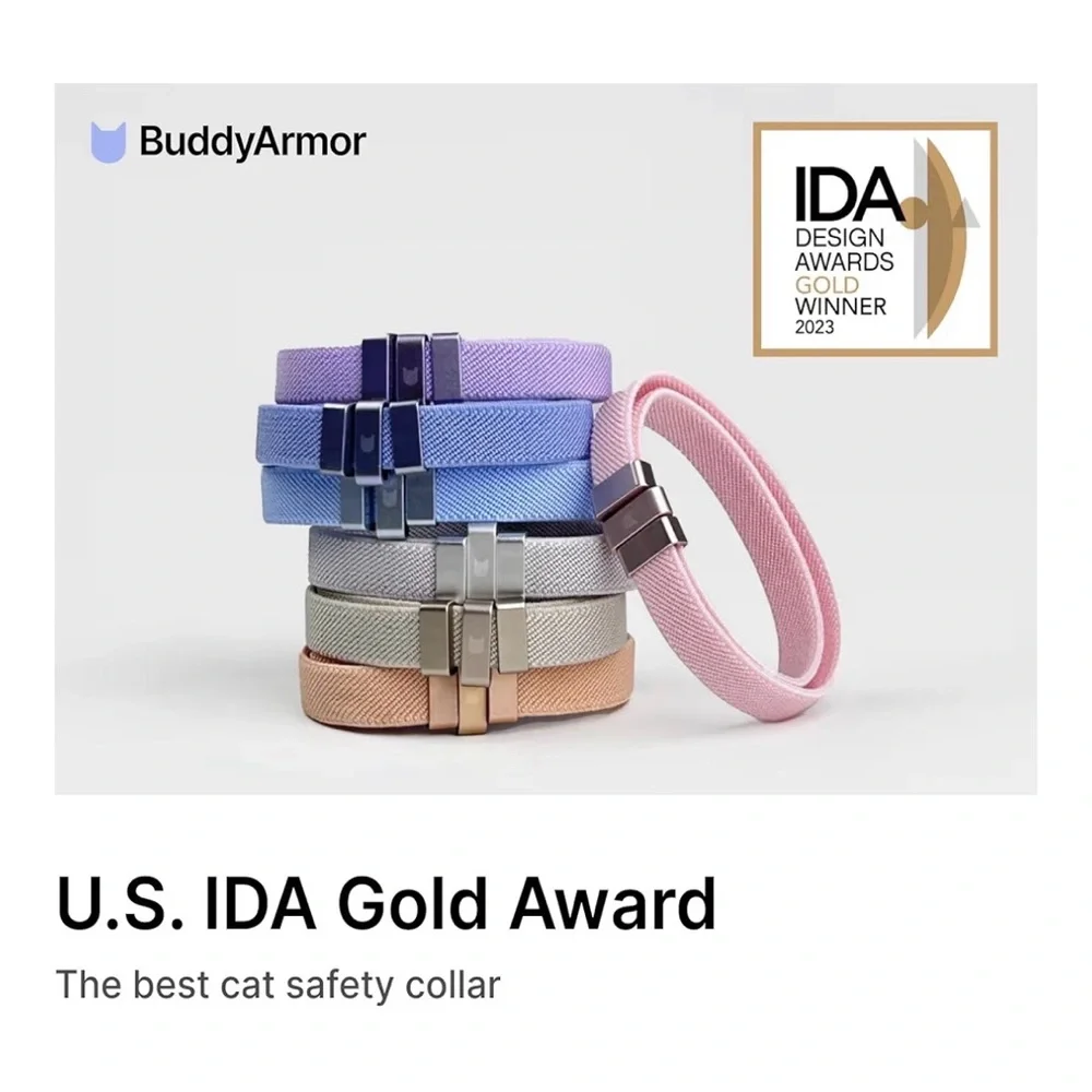 Purple Cat Safety Collar (A151)